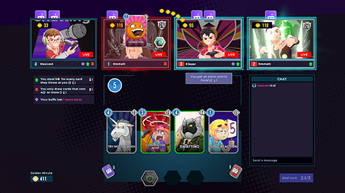 Youtubers Life 3 - Stream Together online card game where influencers compete.